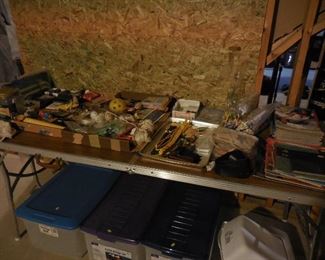 Misc. items; storage containers