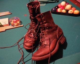 Vintage White's Smokejumper boots