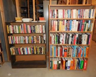 Books; bookshelves