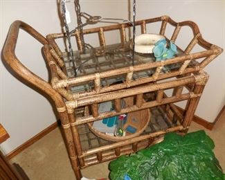 Serving cart