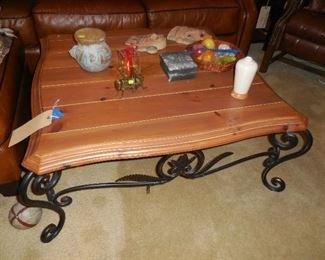 Square coffee table