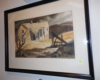 Watercolor by Paul Davis