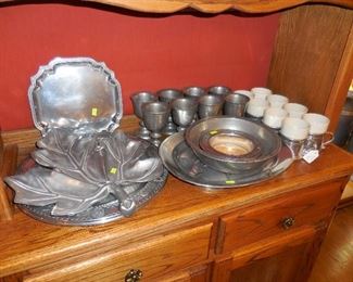 Wilton pewter pieces