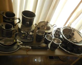 Wilton pewter pieces included some hard-to-find