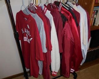 University of Oklahoma t-shirts and jackets