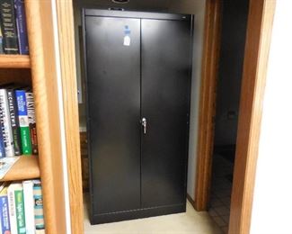 Large metal storage cabinet