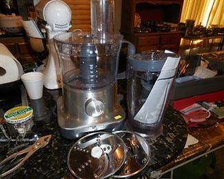Food processor blender combo