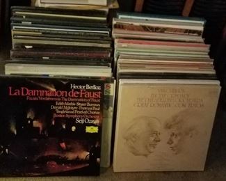 RECORD ALBUMS. CLASSICAL RECORDS.
