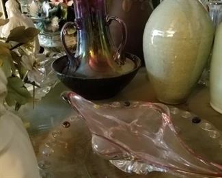 POTTERY ART GLASS