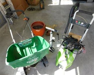Lawn maintenance equipment