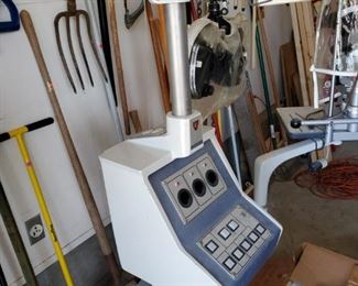 Ophthalmology Machine. And don't even try to correct my spelling. That is the way to spell Ophthalmology. I used to train in the Health care field and no one could spell this word, so I put it on the test.