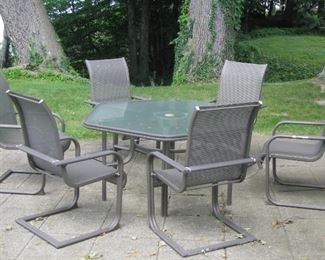 More patio furniture