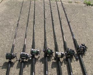 Nice fishing rods/reels