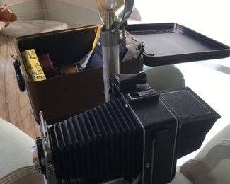 Kodak Tower Rangefinder Camera w/Case and accessories