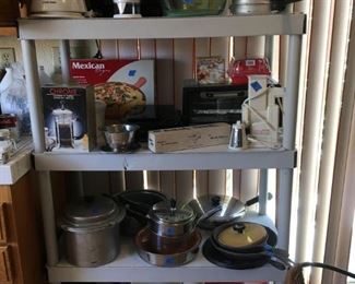 Misc. Small Kitchen Appliances - Pots & Pans