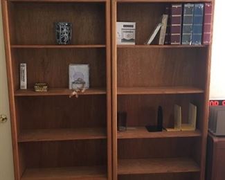 (2) Bookshelves