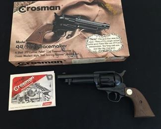 Vintage Crosman 44/.177 Peacemaker Pellet Pistol