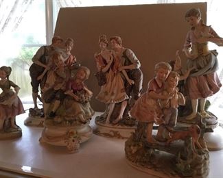 Bisque figurines