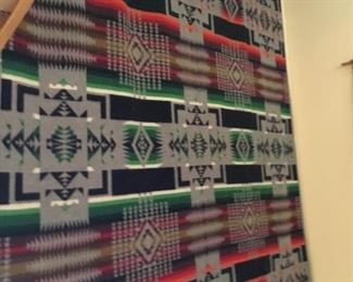 Newer American Tribal blanket 5' x 7'