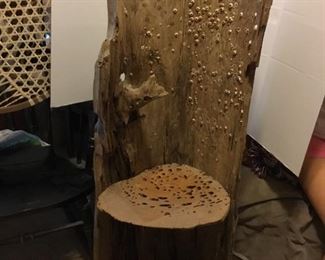 Cool driftwood stand or chair 