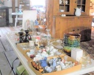 Still sorting...unboxed a large antique Toothpick Collection...glass, china and crystal.