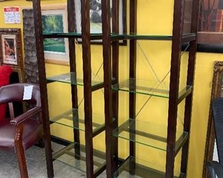 Would temper glass book case  70.00 dollars each