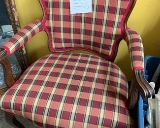 Straight vintage chair 1940s $75