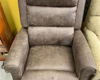 Brown armchair $40