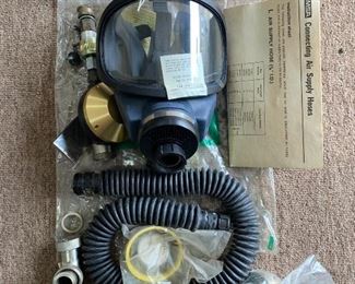 Gas mask set $100