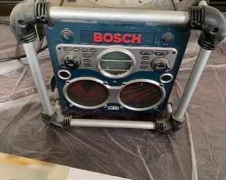 Bosch industrial radio charging boombox hundred dollars