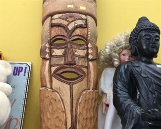 Custom wood Idol. 60