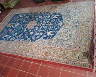 #5
Tabiz Wool Silk . Designed as Prayer Rug.