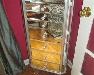 Jewelry Cabinet with mirrors