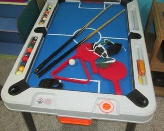 Pool, Ping Pong Game Table