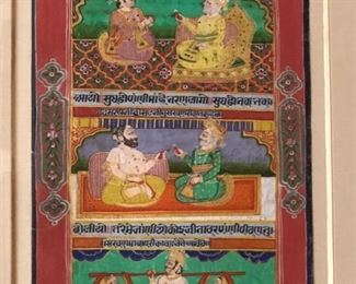 Gouache on paper illustration to the Ramayana, Marwar/circa 1860