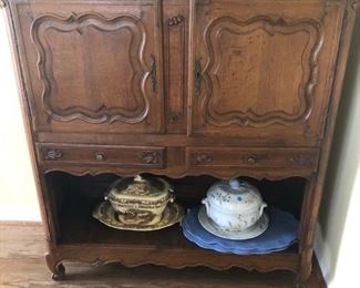 Late 19th to early 20th century Country French cupboard