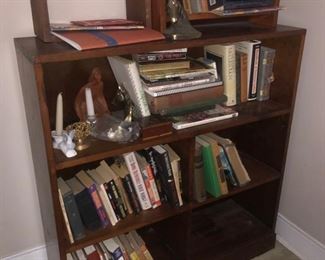 Books and small bookcase
