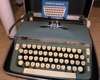 Smith Corona Super Sterling typewriter
