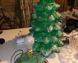 Vintage Christmas ceramic tree
