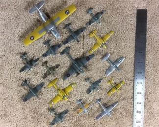 0002  L.D.M Diecast Metal Airplanes signed by Brian Lawrence