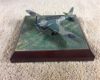 0020  Diverse Images Pewter Airplane Collection  Fairey Battle
