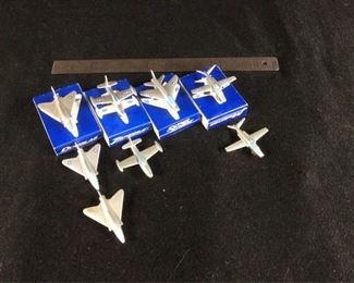 0052  Collection of West German Diecast metal Airplanes.
