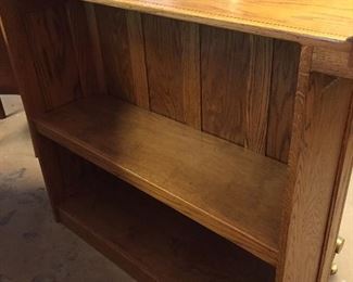 Solid Oak Bar with Brass foot rail