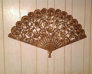 Large fan decor