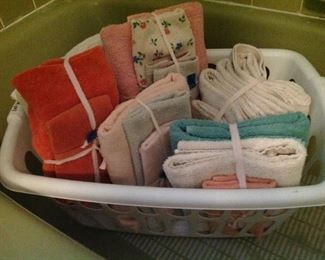 Basket of towels