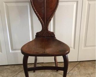 Vintage or Antique Wood Chair https://ctbids.com/#!/description/share/189447