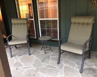 Outdoor Chairs and table