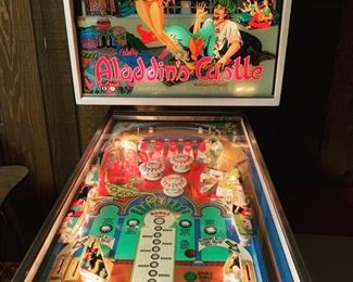 Bally Aladdin's Castle pinball machine--just restored