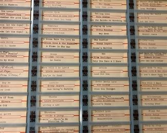 Rock-Ola jukebox--just restored and fully loaded with classic 45's