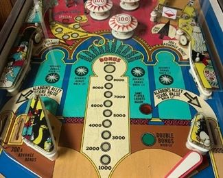 Bally Aladdin's Castle pinball machine--just restored